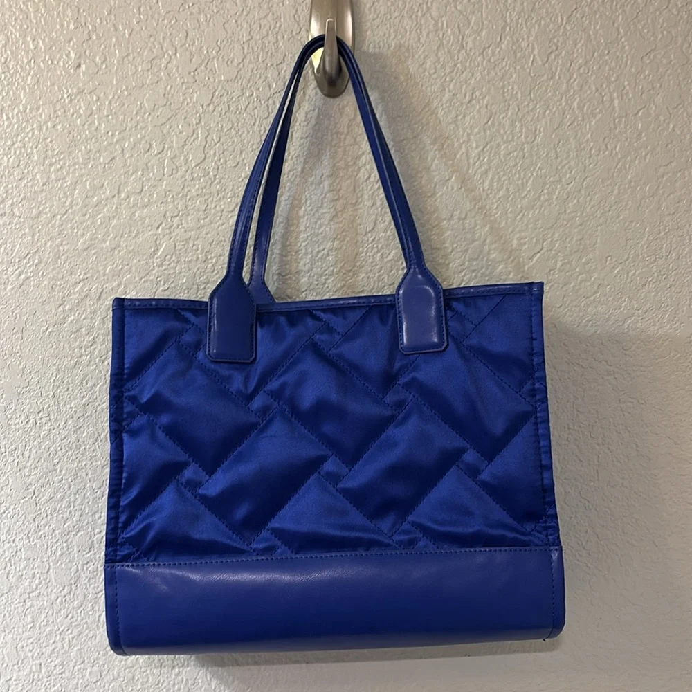 Kurt Geiger Blue Satin Bag - Picture 3 of 10